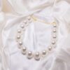 Dog collar with pearls: Elegant Pearl Necklace adjustable - Bild 6