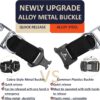 Prong collar small dog, Adjustable Quick-Release Metal Buckle Pinch Collar - 画像4