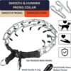 Prong collar small dog, Adjustable Quick-Release Metal Buckle Pinch Collar - 画像3